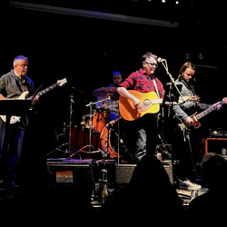 Darren, Jepo, Jack and Paul Playing the Western Stars Show a tribute to Bruce Springsteen