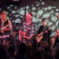 The band fully embraced the festive spirit, rocking Santa hats as they brought the iconic 'Santa Claus Is Coming to Town' to life with their signature energy!